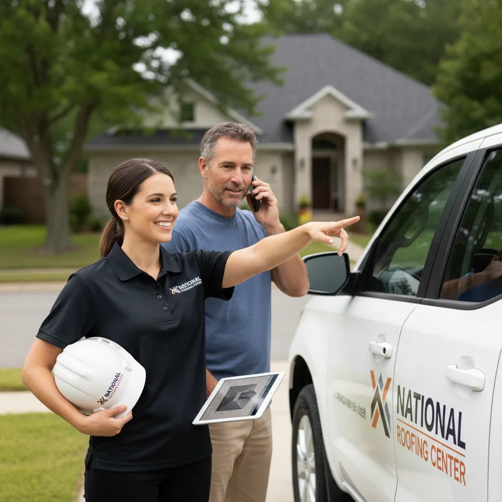 National Roofing Center customer support in Dyersville